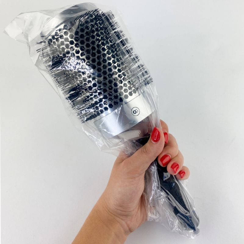 Olivia Garden Thermobrushing essential blowout Classic Silver 65 mm