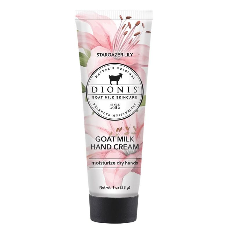 Dionis Крем для рук Stargazer Lily Goat Milk Hand Cream, 28 г