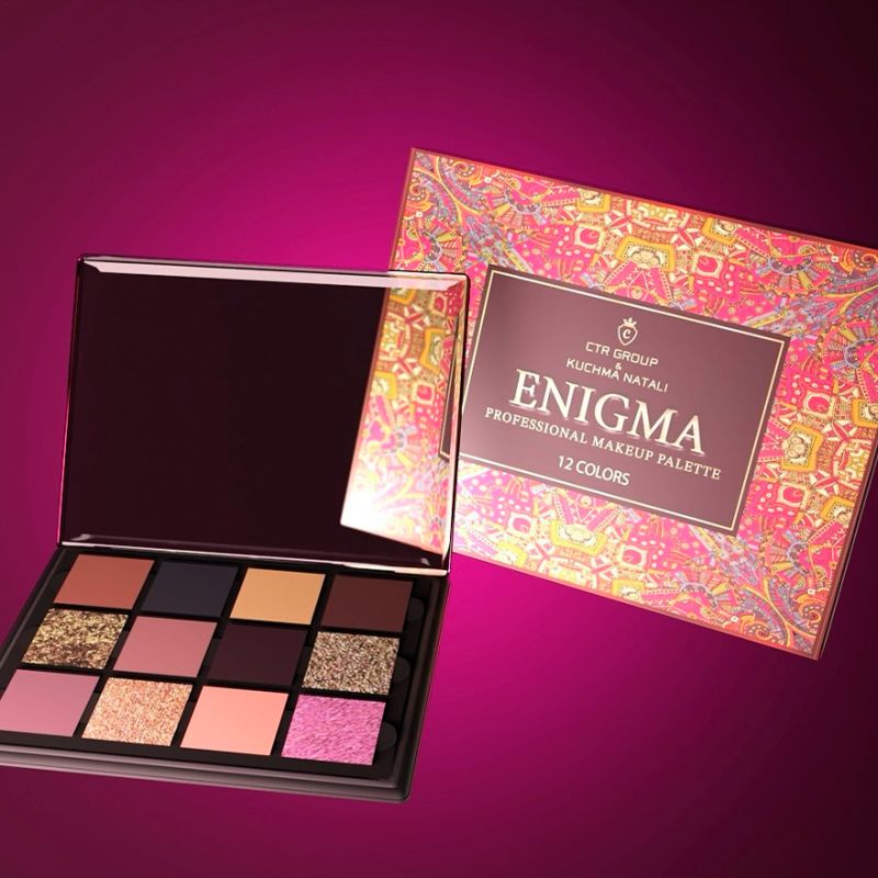 CTR Палетка теней Eye Shadow Palette Enigma, 12*2,5 г