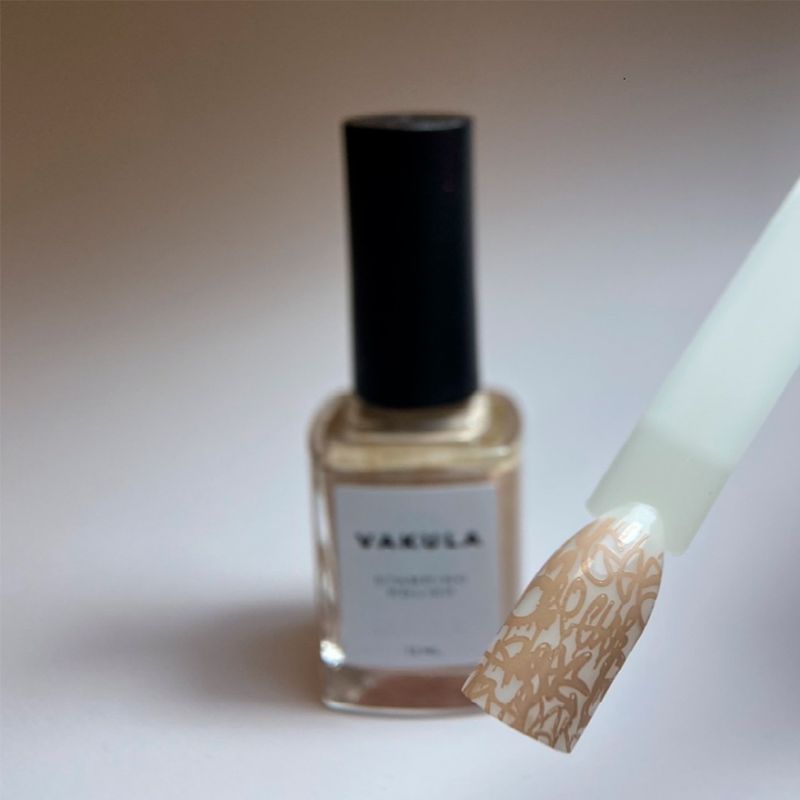 Vakula Nails Stamping varnish No. 04 gold