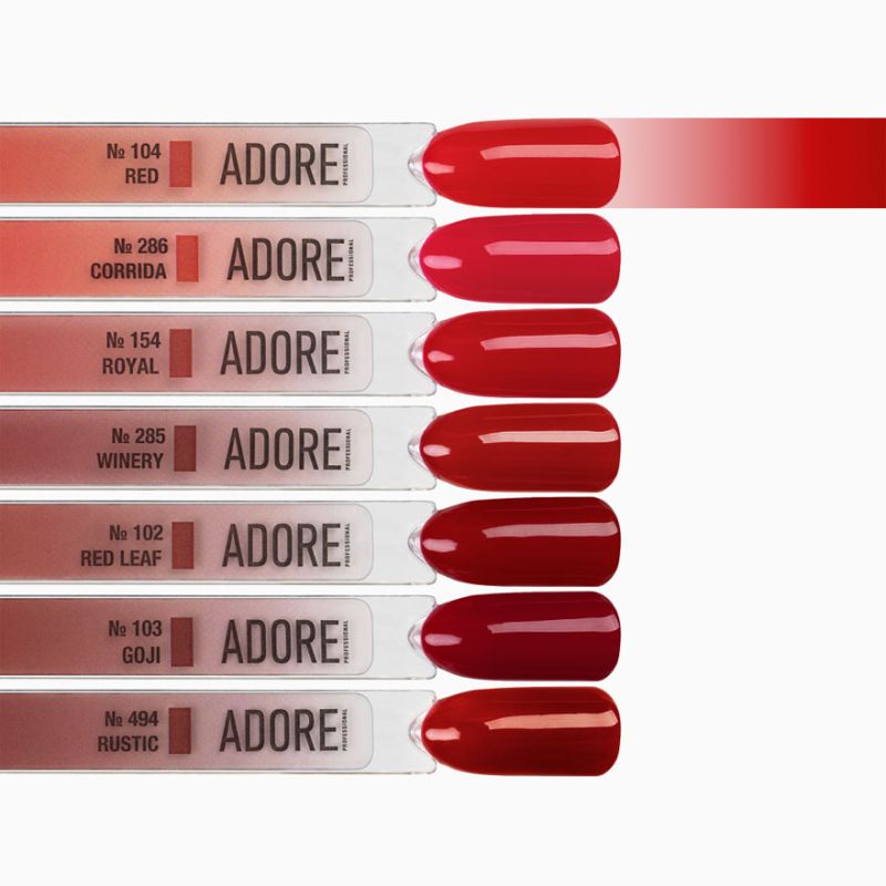 Gel varnish ADORE Professional No. 115 (bright light lime, neon), 7.5 ml