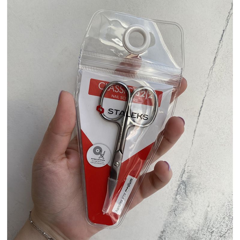 Nail scissors STALEKS CLASSIC 62 TYPE 2, 24 mm (SC-62/2)