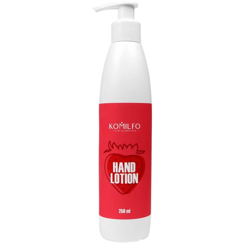 Komilfo Hand Lotion «Strawberry» - лосьон для рук клубника, 250 мл