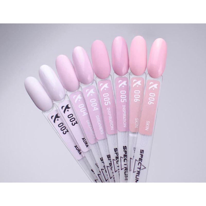 FOX SHOT Spectrum gel varnish No. 006 (white-coral, enamel), 5 ml