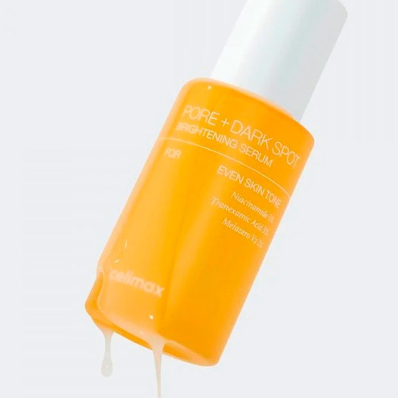 CELIMAX Сыворотка осветляющая для лица Pore+Dark Spot Brightening Serum, 30 мл