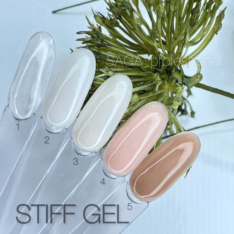 SAGA professional STIFF Gel гель-желе Clear (прозрачный), 13 мл