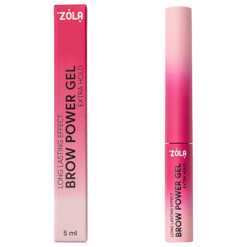 ZOLA Гель для бровей Brow Power Gel, 5 мл