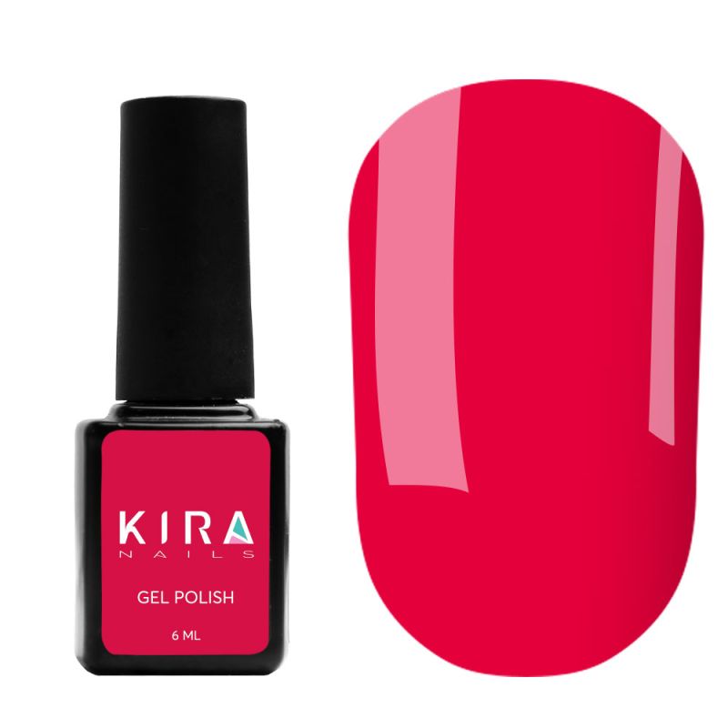 Kira Nails gel-varnish No. 164 (wine, enamel), 6 ml