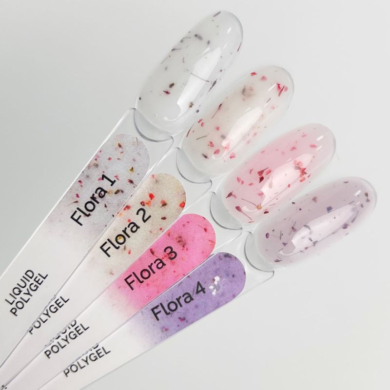 Touch Рідкий полігель Liquid polygel Flora 03 (без пензлика), 15 мл
