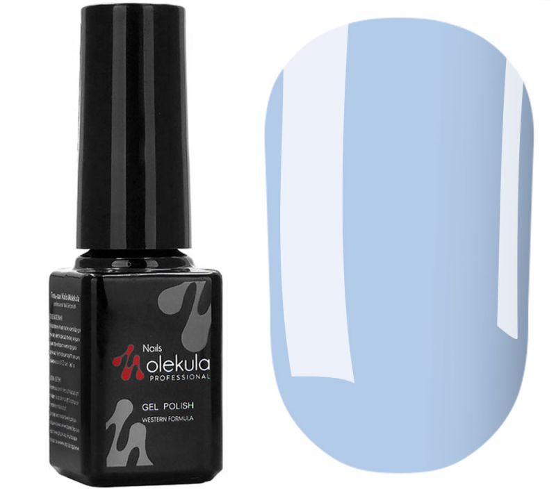 Molekula DIAMOND gel varnish No. 501 (silver, with sparkles and mica), 6 ml