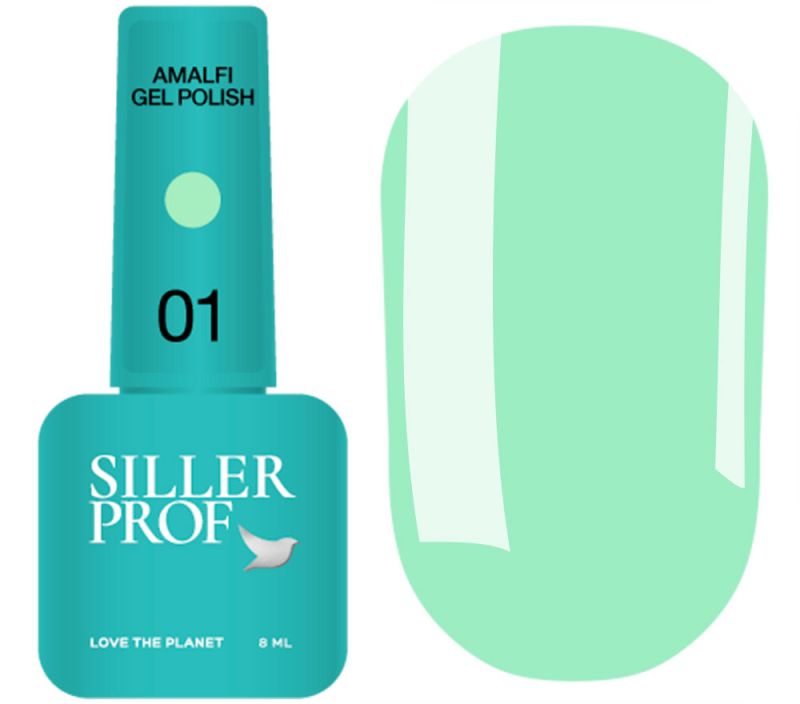Siller gel varnish No. 037 (warm red, enamel), 8 ml