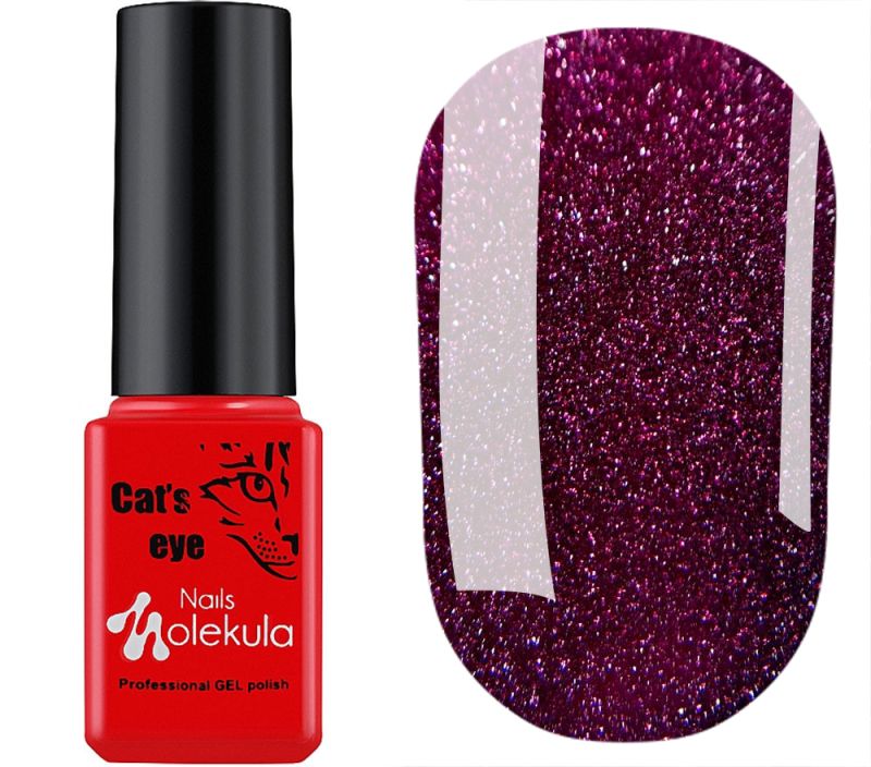 Molekula Gel nail polish 9D Cats eye No. 919, 6 ml