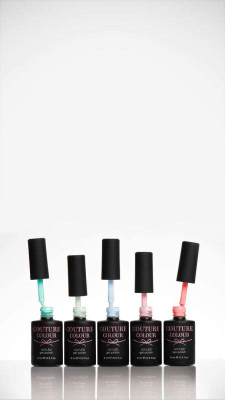 Гель-лак Couture Colour №141 (светлый бирюзовый, эмаль), 9 мл