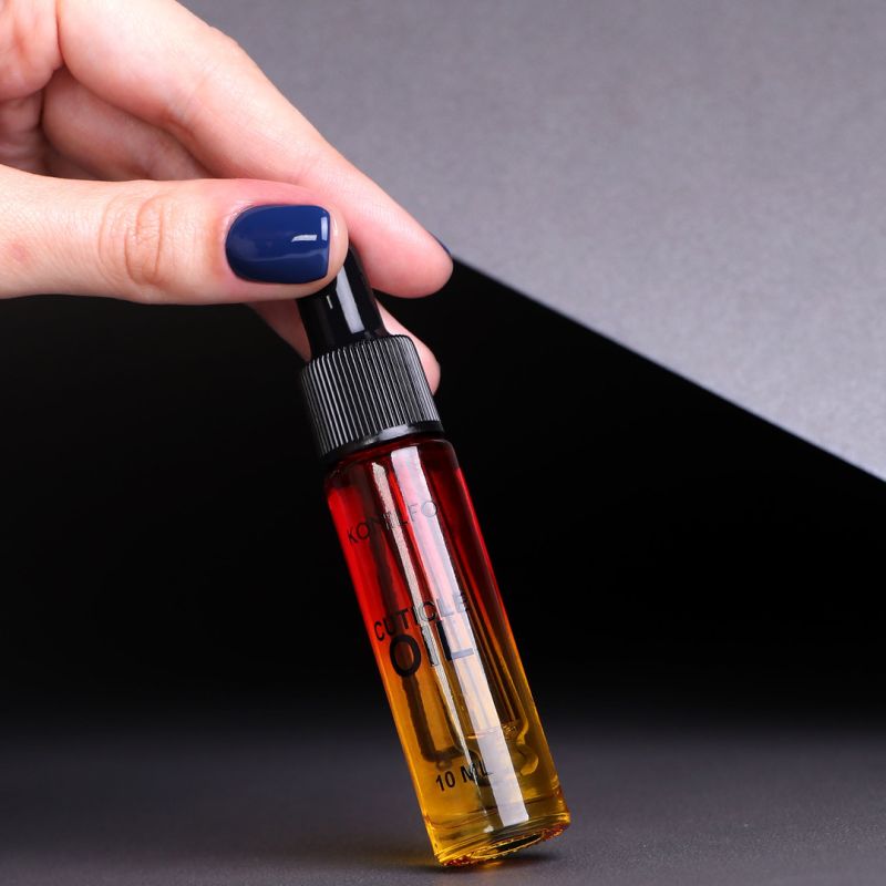 Komilfo cuticle oil with dropper "Mango aroma", 10 ml