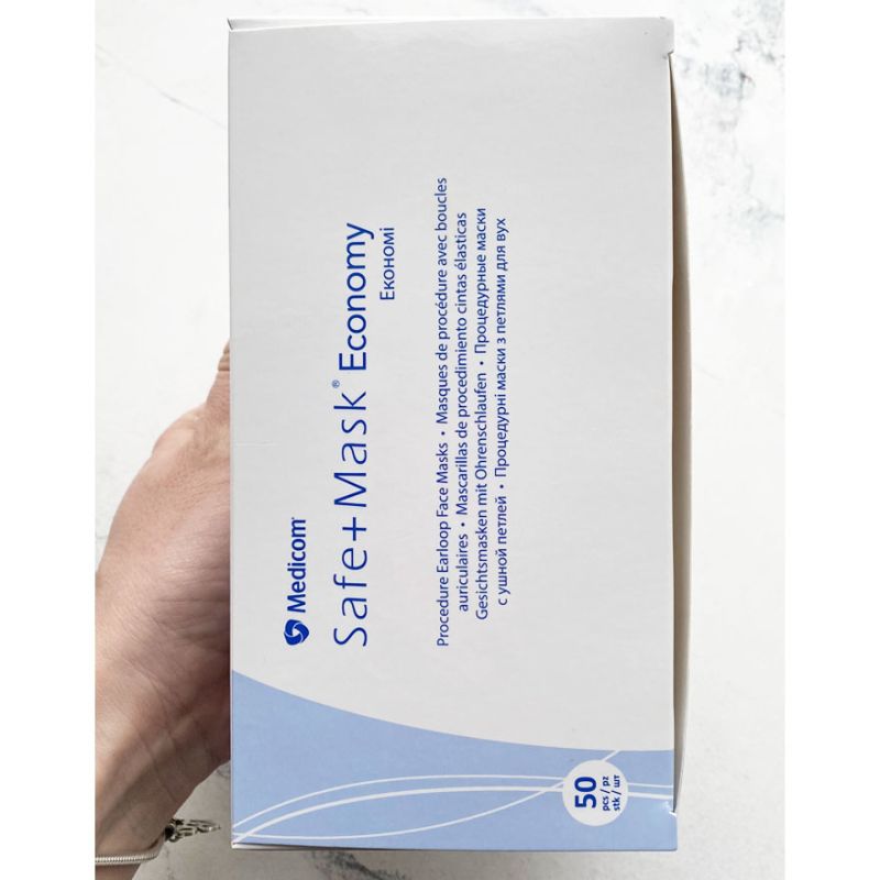 Medicom Three-layer mask White 50 pcs/pack