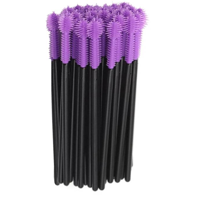 C - 50 pcs - Purple on black base