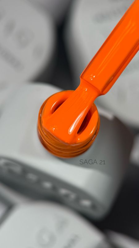 SAGA professional gel polish Colorist, набір (018-022)