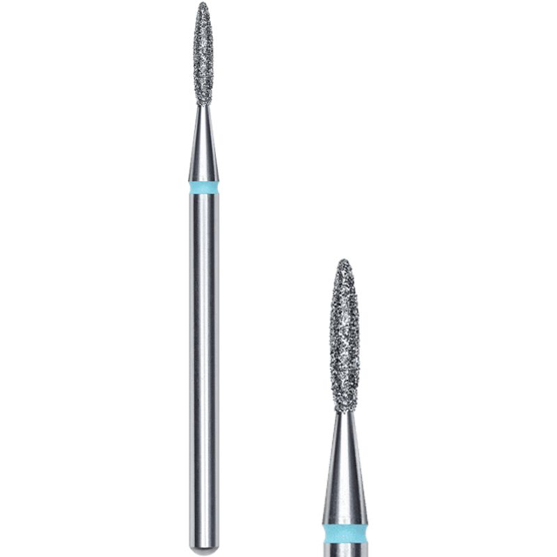 Staleks Pro-Freza diamond flame sharp blue diameter 1.6 mm, working part 8 mm