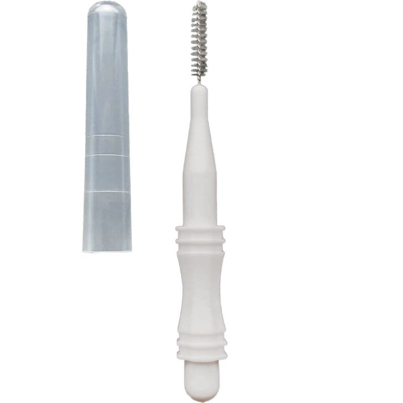 Baby Brush Brush for eyelashes and eyebrows (white) 1pc.