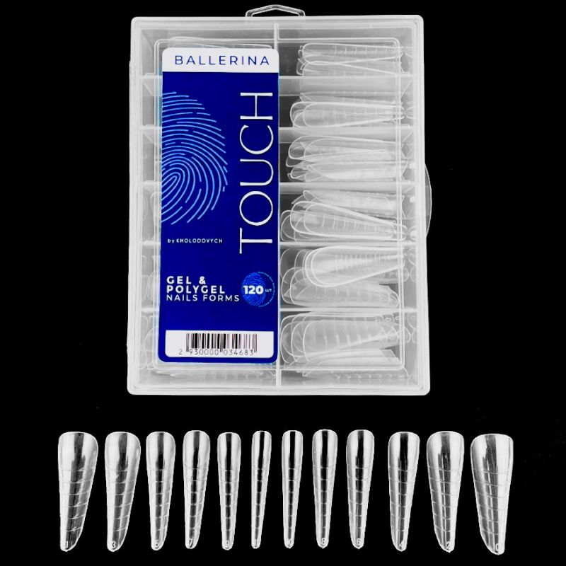 Touch Extension tips, Ballerina (120 pcs.)