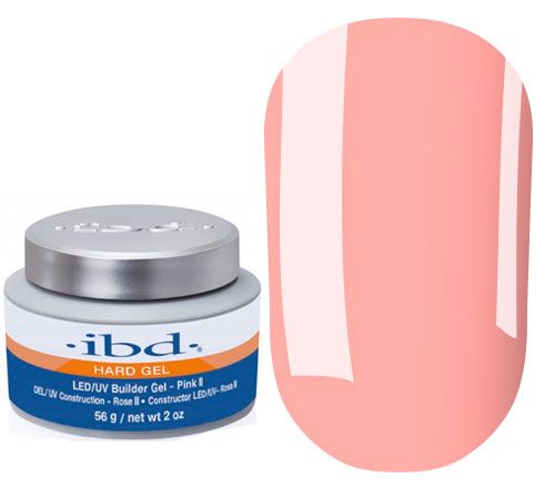 Гель IBD LED/UV Builder Gel Clear - прозрачный конструирующий гель