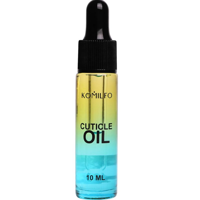 Komilfo cuticle oil with dropper "Grape aroma", 10 ml