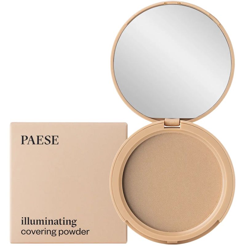 Paese Powder Illuminating Covering Компактная тонирующая пудра светоотражающая - 1С, 9 г