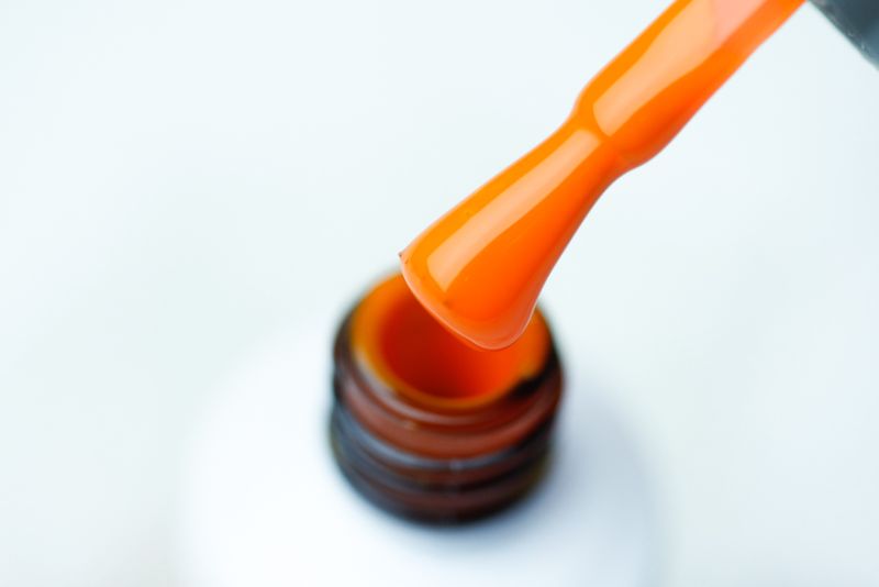 Atica Hot Orange GPM62 gel-varnish (tangerine, enamel), 7.5 ml