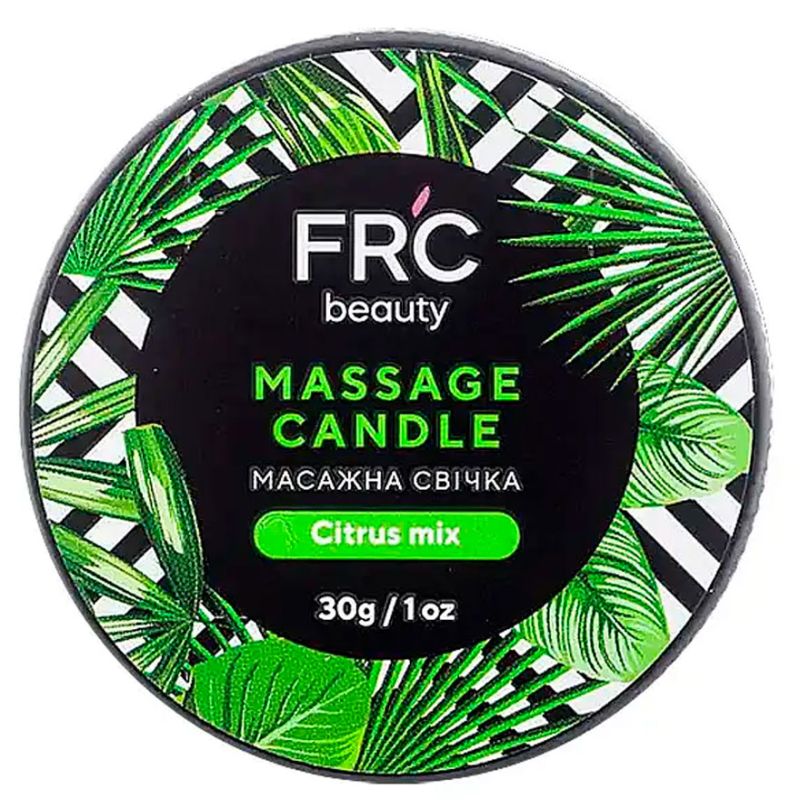 FRC Beauty Massage candle Citrus mix (citrus mix), 30 g