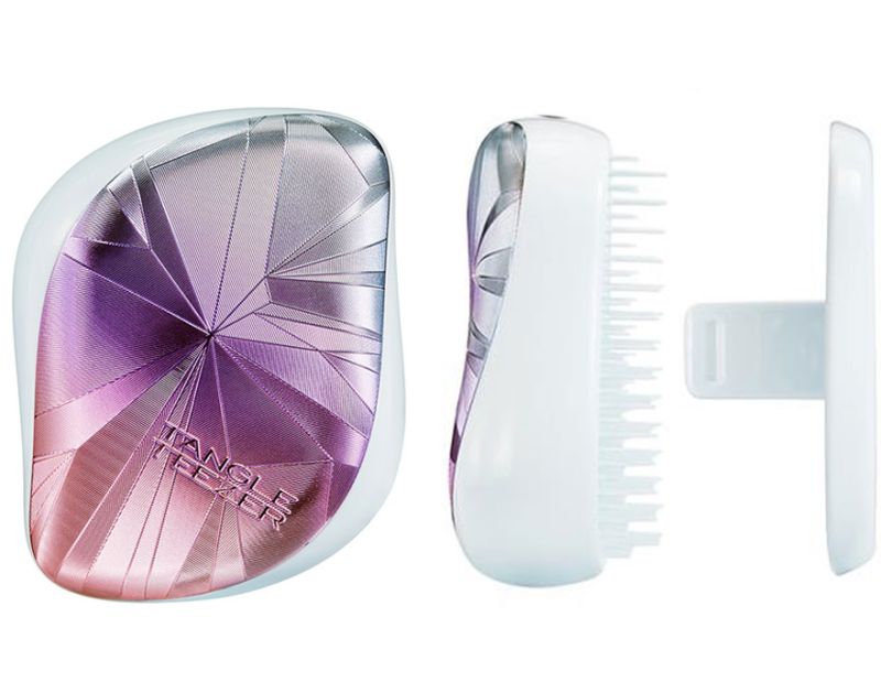 Tangle Teezer Расческа для волос Compact Styler Smashed Holo Blue