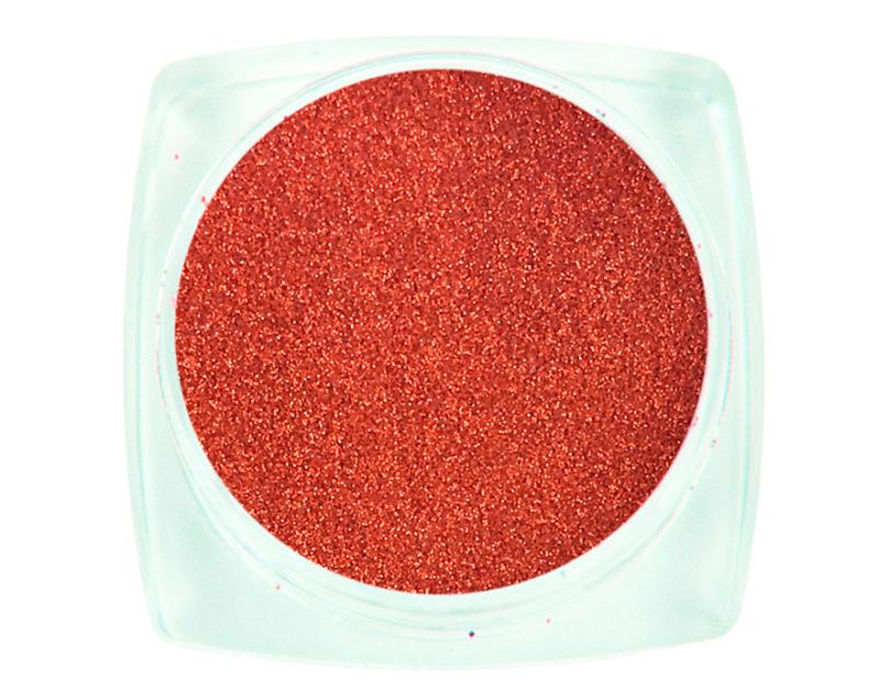 Komilfo spangles 013, size 0.08 mm, (orange hologram), E2.5 g