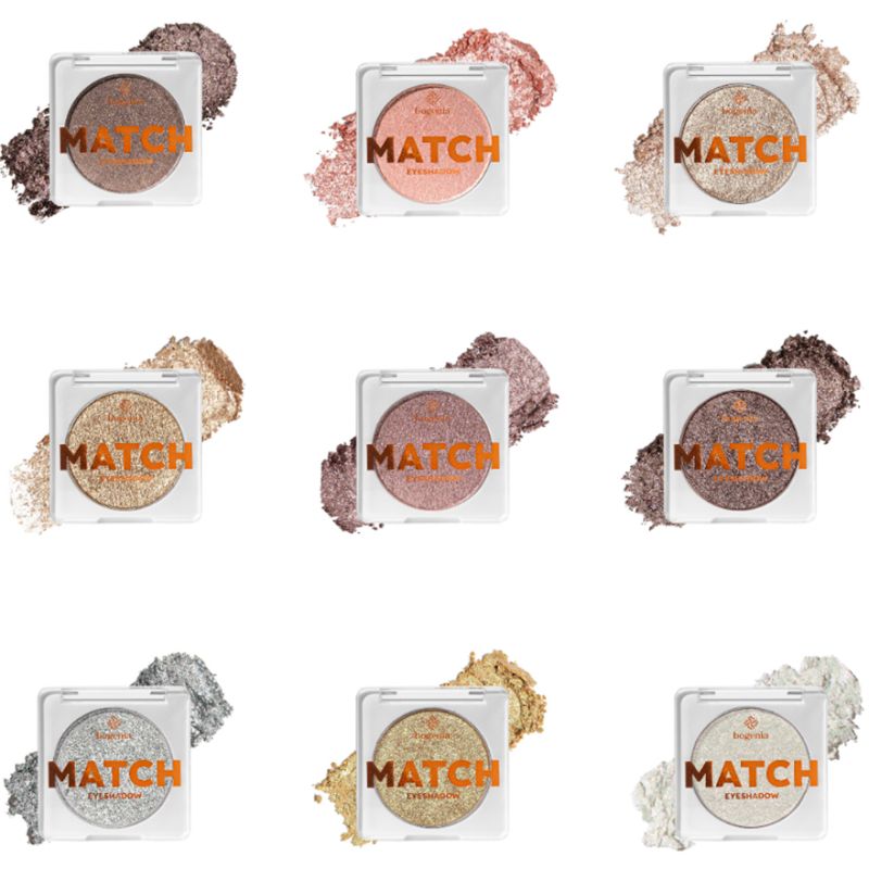 BOGENIA Тіні для повік Match Eyeshadow №009, 4 г