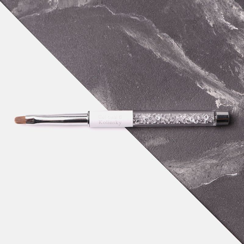 Komilfo Gel oval 6 brush (Kolinsky)