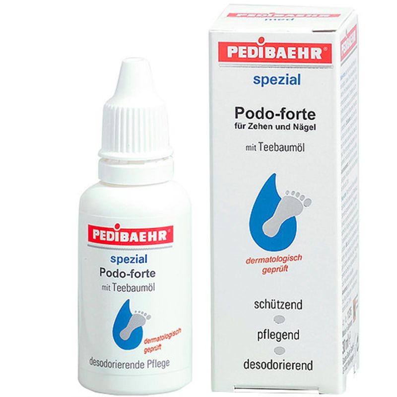 Antifungal liquid for toes and nail plate (drops) BAEHR Podo-Forte, 30 ml