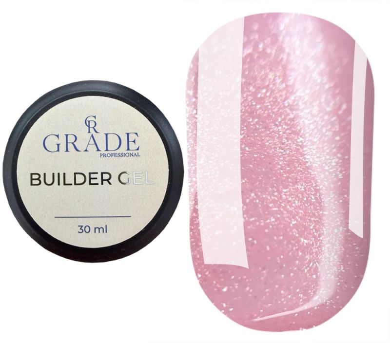 Grade Гель для нігтів Builder gel shine 02, 30 мл
