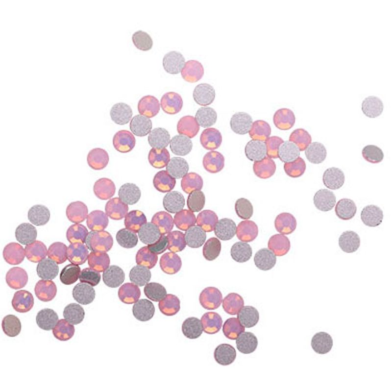 Komilfo Стразы Pink Opal, размер 10 (100 шт. в упаковке)