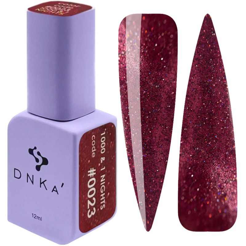 DNKa Гель-лак для ногтей 1000&1 Nights HEMA/ TPO Free 0023, 12 мл