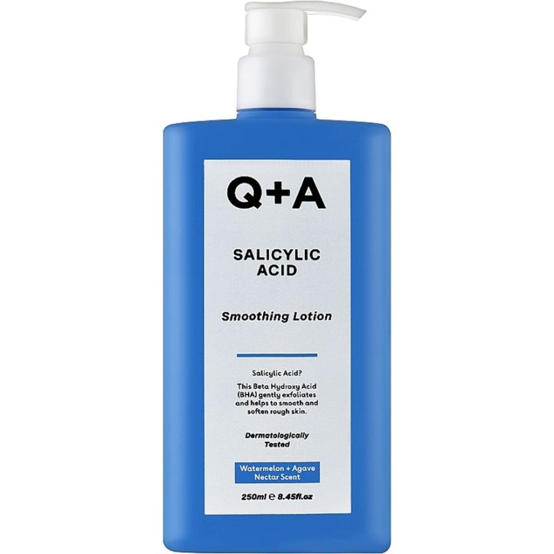 Q+A Успокаивающий лосьон для тела с салициловой кислотой Salicylic Acid Smoothing Lotion, 250 мл