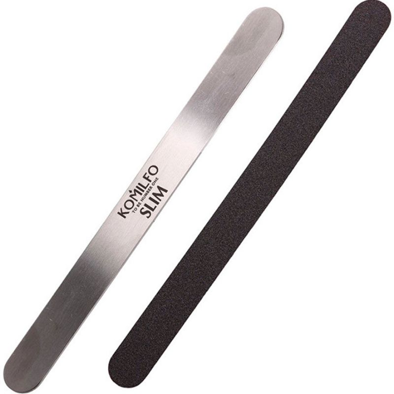 Komilfo replacement files for manicure - SLIM, 240 grit, 12 / 135mm, 50 pcs