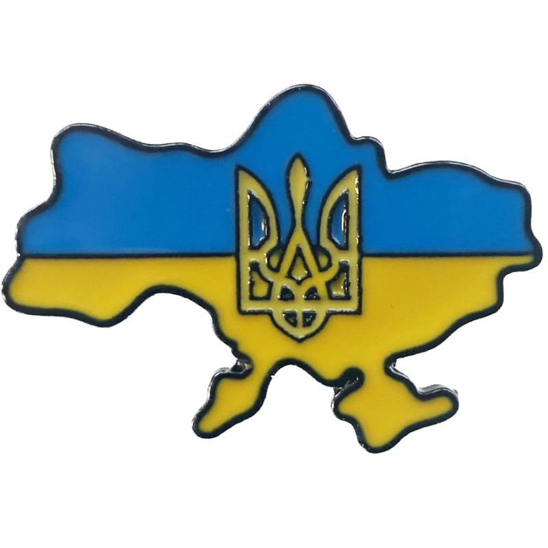 thumbnail image 2 of Ukrainian Trident Coat Of Arms Vinyl Decal Sticker – Glossy/Matte Finish – For Car, Window, Laptop 2 of 6
