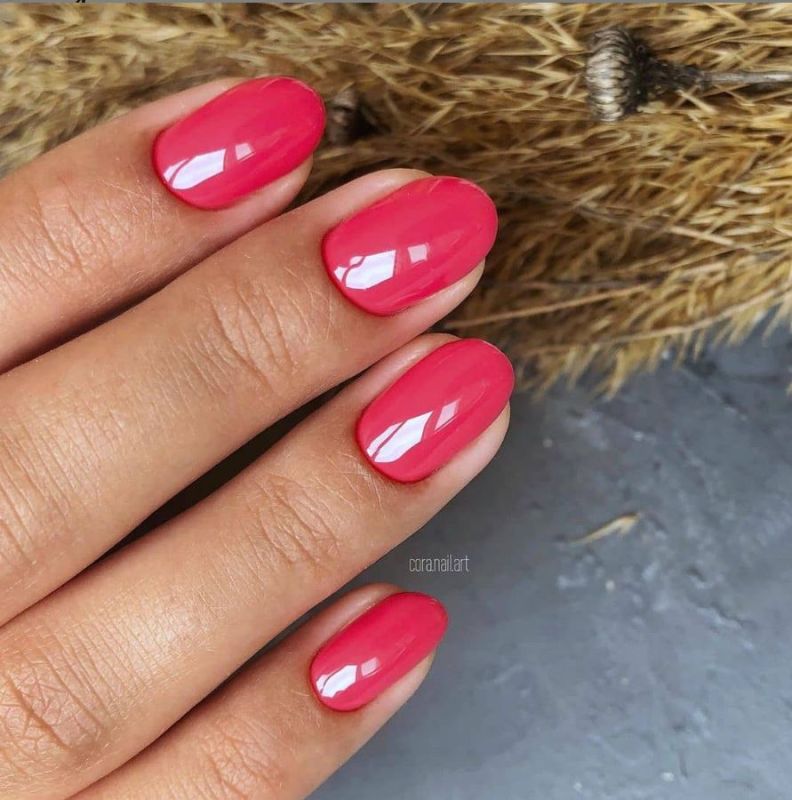 Гель-лак MOON FULL color Gel polish №115 (рожево-червоний, емаль), 8 мл