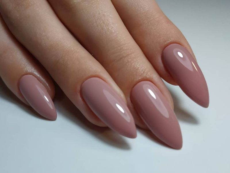 Kira Nails gel varnish No. 113 (dark pink, enamel), 6 ml