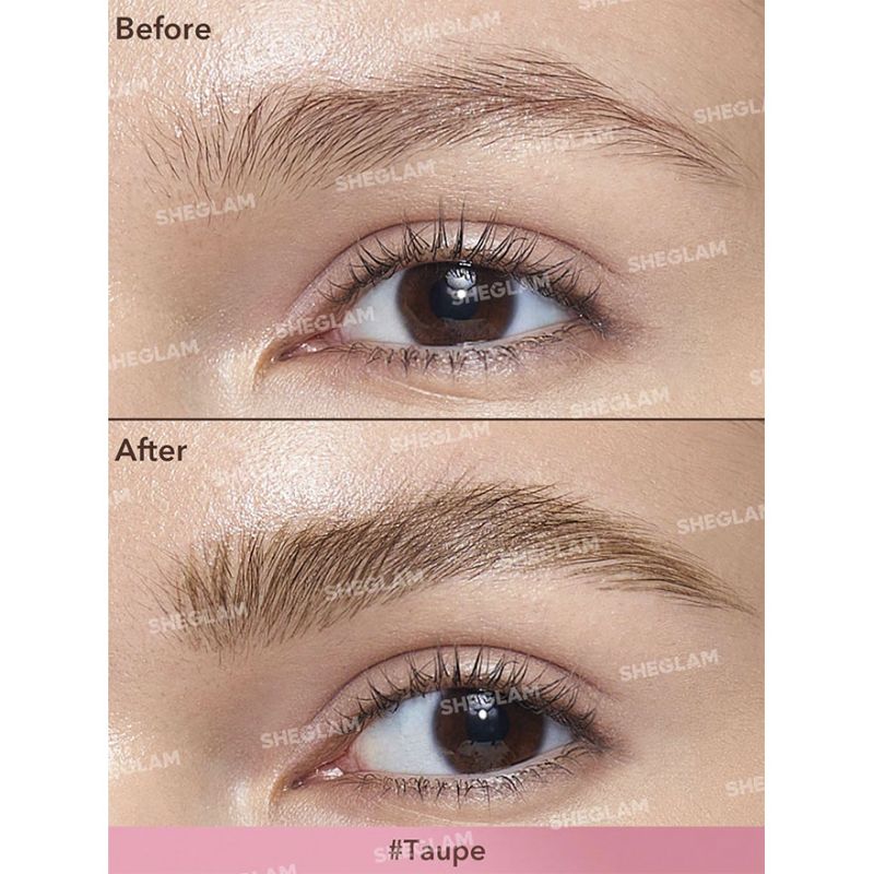 Sheglam Помадка для брів Brow-Fection Angled Brush & Dip-Taupe, 1,2 мл