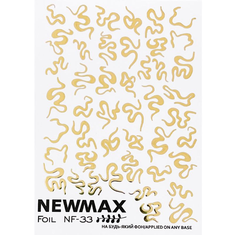 NewMax Slider design NF-33 (gold, snake)