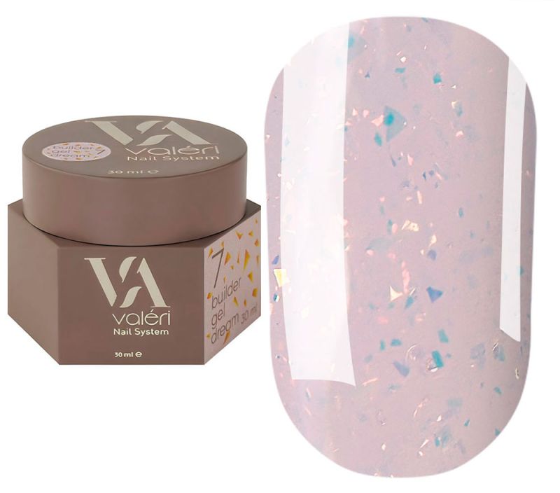 Valeri Гель для нігтів Builder Gel Dream №07, 30 мл