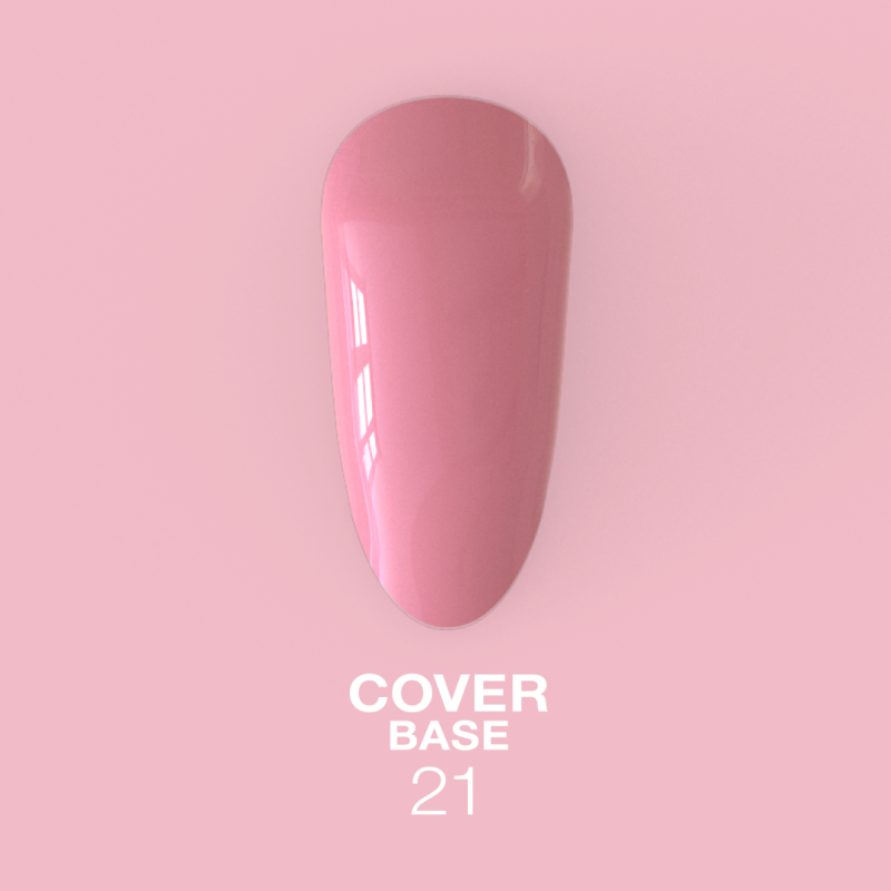 LUNA Cover Base №21 (deep pink), 13 ml