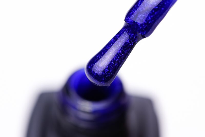 MOON FULL color Gel polish No. 173 gel-varnish (ultramarine, micro-shine), 8 ml