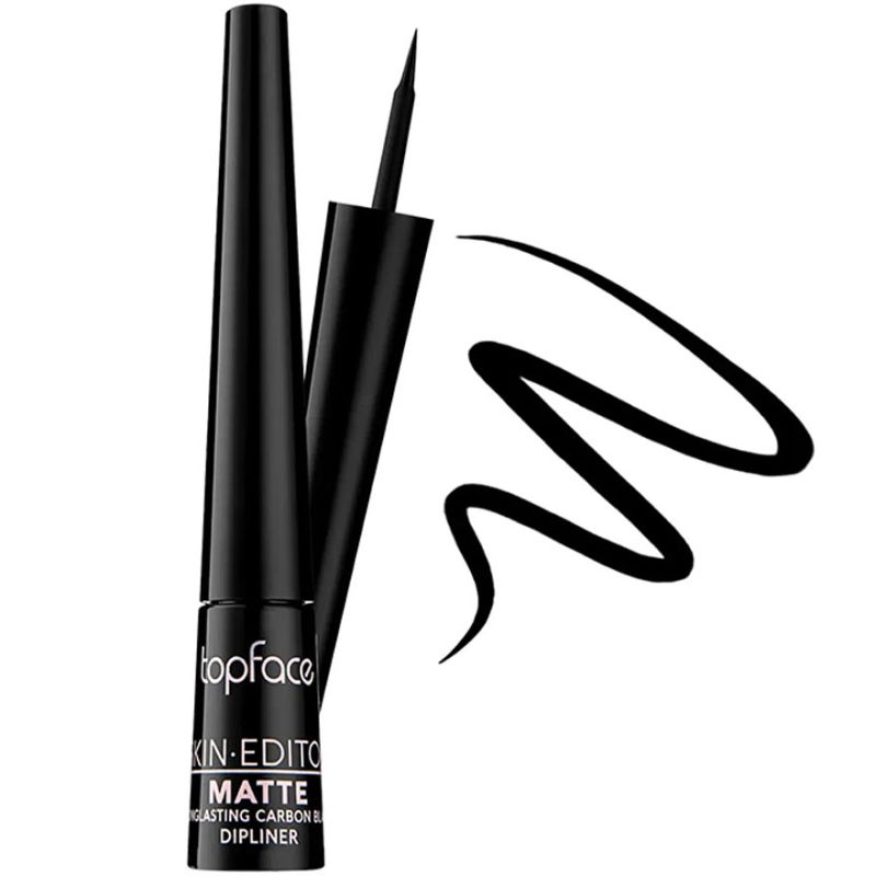 TopFace Подводка для глаз "Matte Carbon", 2,5 мл