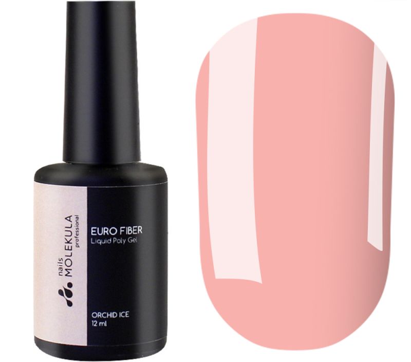 Molekula Гель для ногтей Euro Fiber Gel Cherry Blossom (вишневый цвет), 12 мл