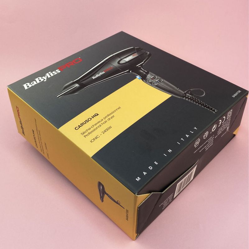 BaByliss PRO Hair dryer Caruso-HQ Special Edition 2400W, black